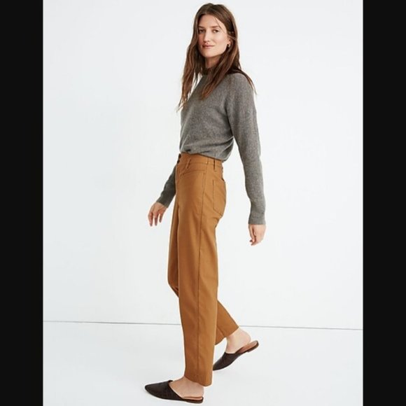 COPY - Madewell Tapered Pants: Pieced Yoke Edition - Picture 3 of 13